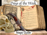 WEEKDAY CORRESPONDENCES, Days of the Week Magical Timing Spell Guide, Weekday Correspondences Daily Spell Timing, Day Month Magic Printable - Morgana Magick Spell