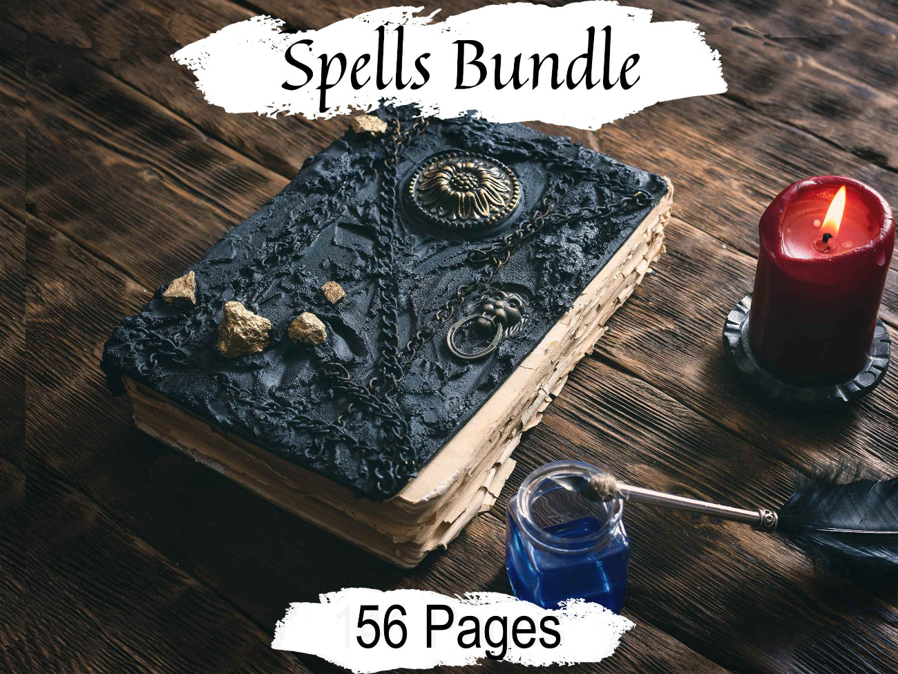 SPELLS Bundle, Spells of Witchcraft, Witch Book of Shadows, Baby Witch Bundle DIY, Guide to Witchcraft, - Morgana Magick Spell