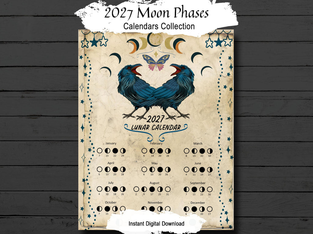 2026 Lunar Calendar: Moon Phases for Rituals, Spells & Spiritual Practice