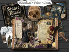 Victorian Gothic Bundle: Haunted Mansion Journal, Oracle Cards, Séance Ritual (102 Page PDF)