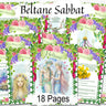 BELTANE SABBAT, Parchment Background, Grimoire Printable Spellbook, Wheel of the Year Traditions, Meditation, Rituals, Spells, Oil & Incense Recipes - Morgana Magick Spell