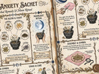 Anti Anxiety Sachet: Herbal Remedy & Moon Ritual Digital Download