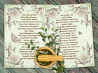 HERBAL ARCANE, Old Witchcraft Names for Common Herbs, Secret Spell Ingredients, Eye of Newt & Wing of Bat, Witch Apothecary Plants, 4 Pages - Morgana Magick Spell