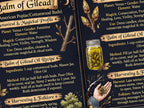 Balm of Gilead: Genuine Witchcraft Anointing Oil, Printable Recipe for Your Book of Shadows