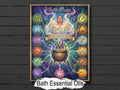 Bath Magic:  Essential Oil Blends for Spiritual Bathing, Book of Shadows Infographic Page