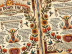 Draw Down the Sun: Summer Solstice Spellbook Page (Digital Download)