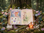 Faerie Fire Potion: Magical Elixir Recipe, Realm of Fey, Printable Spellbook Page (Digital Download)