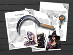 GODDESS HECATE, Hecate's Symbols, 4 pages - Morgana Magick Spell