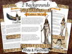Goddess Maat: Align with Truth and Cosmic Harmony, Printable Spellbook Pages (PDF)