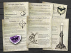 Five CEREMONIAL HIGH MAGICK pages about The Purpose of Ritual Magick, Quabalistic Cross, Vibration of God Names, and Rituals Every Magickian Should Learn.