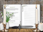 Imbolc Sabbat Worksheets featuring crafting incantations worksheet.