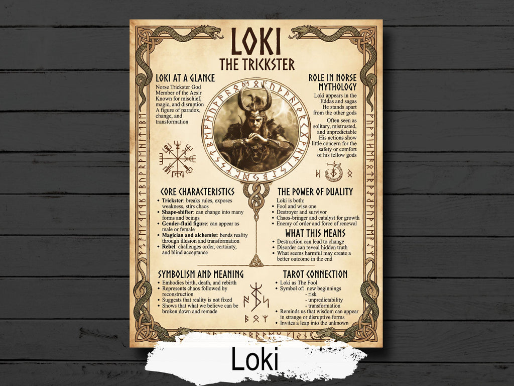 Loki the Trickster: The Norse Viking God of Mischief