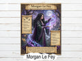 Morgan Le Feym printable page for your Book of Shadows.