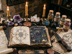 SATURDAY Magic: Infographic Cheat Sheet, Book of Shadows, Printable Grimoire Page, Weekday Spells
