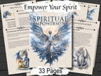 Spiritual Awakening Guide:  33 Pages of Mindfulness & Holistic Healing, Law of Attraction Grimoire