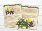 The Yule Goat: A Winter Solstice Journey of Transformation, Yule Printable 13 Pages