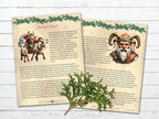 The Yule Goat: A Winter Solstice Journey of Transformation, Yule Printable 13 Pages