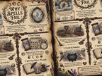 Illustrated pages titled 'Why Spells Fail' with various spells and tools.