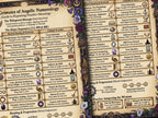 Grimoire of Angelic Numerology with text and decorative elements on a beige background