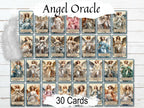 Angel Oracle Cards - A Divine Connection for Guidance, Recieve Angel Messages for Self-Discovery and Spiritual Growth, 30 Printable Cards- Morgana Magick Spell