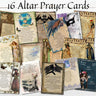 ALTAR PRAYER CARDS – 16 Wicca Pagan Deity Cards, Gratitude and Affirmations, Guidance and Spiritual Growth, Divine Goddess Inspiration - Morgana Magick Spell