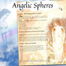 SPHERES of ANGELS, Printable Angel Hierarchy Choir Ranking, Guardian Angel Signs & Guidance for your Spellbook or Book of Shadows