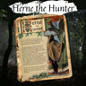 HERNE the HUNTER, God of Wild Hunt, Cernunnos Legend, Horned God Folklore, Greenman, Pan Magick Forest, Wicca Pagan Celtic Druid Forest God - Morgana Magick Spell