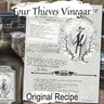 4 THIEVES VINEGAR, Traditional Witchcraft, Folk Magic, Original Vinegar Recipe, Kitchen Witch Herbal Apothecary, Banishing & Protection - Morgana Magick Spell