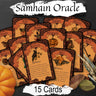 SAMHAIN ORACLE CARDS, Wicca Divination Tarot, Ghost Communication, Spirit World Shadow Work for Witch&#39;s New Year, 15 Printable Cards - Morgana Magick Spell