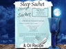 SLEEP SACHET, Printable Potion Recipe, For Sleep Magic, Witchcraft Lucid Dreaming Sleeping Spell for your Book of Shadows - Morgana Magick Spell