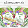 BELTANE CALL the QUARTERS, Cast a Magick Circle, Make Sacred Space, Call and Release Elements, Pentagram Key, Cardinal Directions, 8 Cards - Morgana Magick Spell