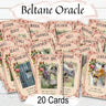 BELTANE FAERY ORACLE Cards, Wicca Sabbat Tarot, Printable Oracle, Inspirational Messages, Fairy Divination Deck, Wheel of the Year, May Day - Morgana Magick Spell