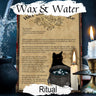 WAX DIVINATION RITUAL, Candle Wax and Water Spell Ritual, Fortune Telling using Melting Wax Predictions, Witchcraft Read Candle Wax Guide - Morgana Magick Spell