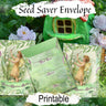 SEED SAVER ENVELOPES, Fairy Garden Envelopes, Wicca Witch Seed Saving Printable Packets, Seed Envelope Witchcraft Gifts, Faery Garden Seeds - Morgana Magick Spell