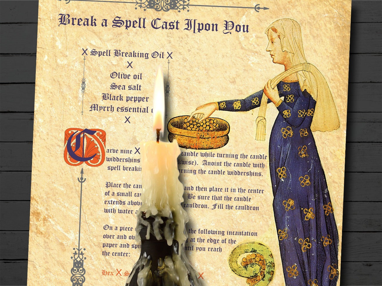 BREAK a SPELL Cast Upon You, Have you ever felt like someone has cursed or hexed you? Feeling under attack? This anti-hex spell will help. - Morgana Magick Spell