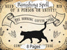 The BURNING COFFIN SPELL for experienced witches only, Complete ritual 8 Printable Pages, Powerful Dark Moon spell to banish spirits - Morgana Magick Spell