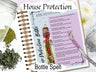 HOUSE PROTECTION BOTTLE, Protect your Home, Banish Negative Energy, Wicca Witchcraft Jar Spell