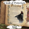 WICCAN CLOAK of PROTECTION, Witchcraft Psychic Defense Spell, Cloak of Invisibility, Real Wicca Spell Magic, Banishing, Ward off bad energy - Morgana Magick Spell