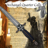 ARCHANGELS CALL the QUARTERS, Call the Angels, Directions Printable, Cast a Wicca Magic Circle, Make Sacred Space, Angel Protection magic - Morgana Magick Spell