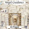 ANGEL GUIDANCE, 33 pages, Essential Guide to Divine Angelic Realm, Angel Daily Rituals, Meditations, Purification, White Light Angel Healing - Morgana Magick Spell