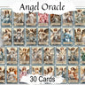 Angel Oracle Cards - A Divine Connection for Guidance, Recieve Angel Messages for Self-Discovery and Spiritual Growth, 30 Printable Cards- Morgana Magick Spell