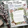 PUSSY WILLOW, A lovely folktale legend about pussy willow catkins, suitable for all ages, a great childrens gift, Easter printable download - Morgana Magick Spell