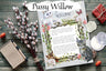 PUSSY WILLOW, A lovely folktale legend about pussy willow catkins, suitable for all ages, a great childrens gift, Easter printable download - Morgana Magick Spell