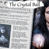 CRYSTAL BALL GUIDE, How to Cleanse Charge & Use, Gazing and Empowering, Scrying Divination, Witchcraft Wicca Fortune Telling, Grimoire