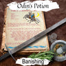 ODIN BANISHING POTION, Printable 10th Century Protection Magic, Druid Viking Spell Magic from Norse Mythology - Morgana Magick Spell