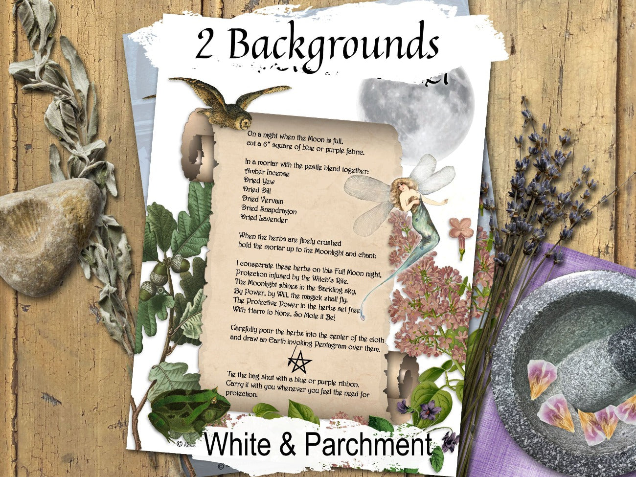 PROTECTION SACHET, Recipe and Spell for Protection Magic, Witchcraft Shielding, Spell Pouch, Wicca Witchcraft Protection Herb Sachet Recipe - Morgana Magick Spell