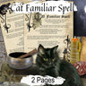 CAT FAMILIAR SPELL, Get a Cat Familiar, Witchcraft Animal Spirit Totem Guide