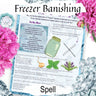 FREEZER BANISHING SPELL, Binding Defensive Magic, Ice Cube Go Away Spell, Put Your Enemy on Ice, Leave Me Alone, Wicca Freeze out bad luck - Morgana Magick Spell