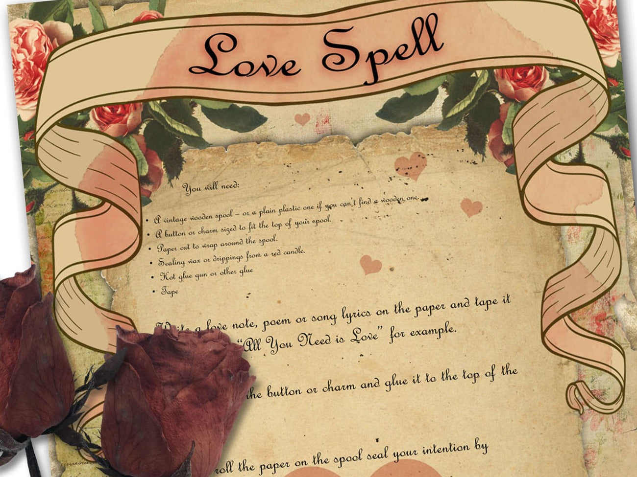 LOVE SPELL, Unique Wicca Witchcraft Spell to Draw a Lover, Witch Love Charm, Love Potion Recipe, Find a Lover and Arouse Love, Valentine - Morgana Magick Spell