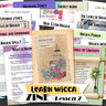 WICCA ZINE #7 - Learn Wicca, Everything you need to know about Magick, Mini Book Kit, Printable Craftivity, Witchy Gift, Witchcraft Course - Morgana Magick Spell